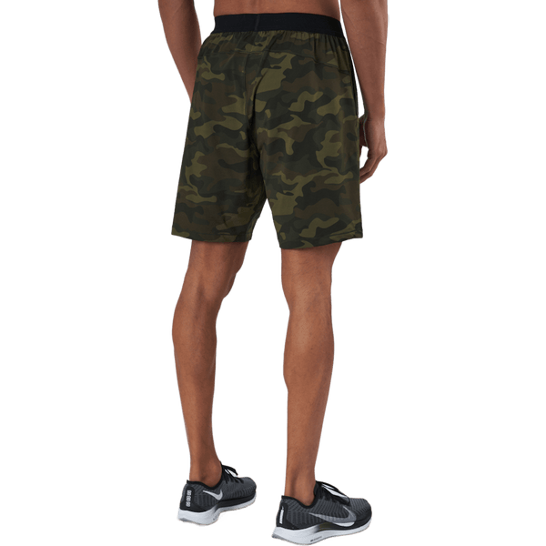 Casall - M Printed Elastic Shorts Action Green