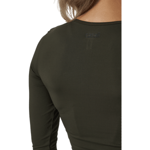 Casall - Crop Long Sleeve Forest Green