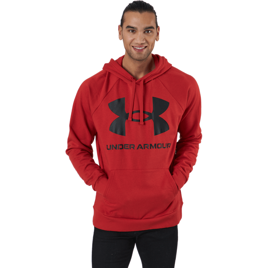 Under Armour - Ua Rival Fleece Big Logo Hd Radiant Red