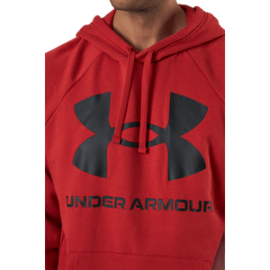 Under Armour - Ua Rival Fleece Big Logo Hd Radiant Red
