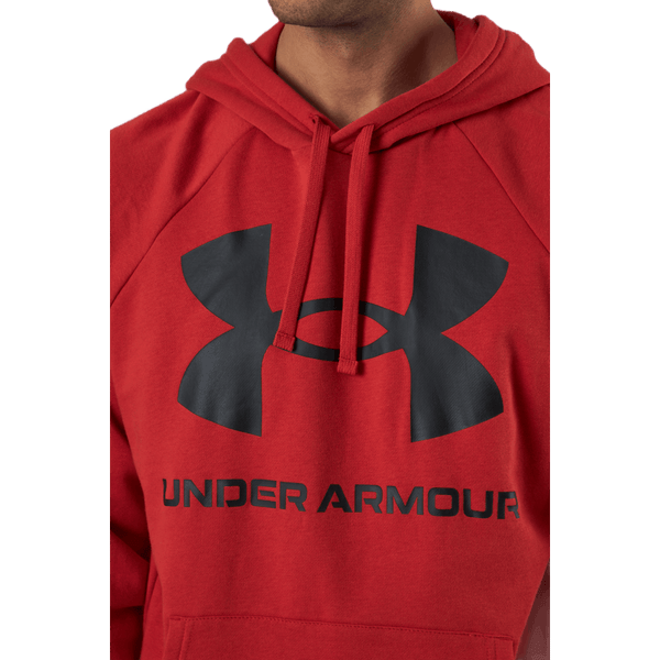 Under Armour - Ua Rival Fleece Big Logo Hd Radiant Red