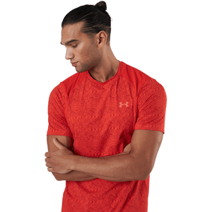 Under Armour - Ua Iso-chill Run Printed Ss Dark Orange