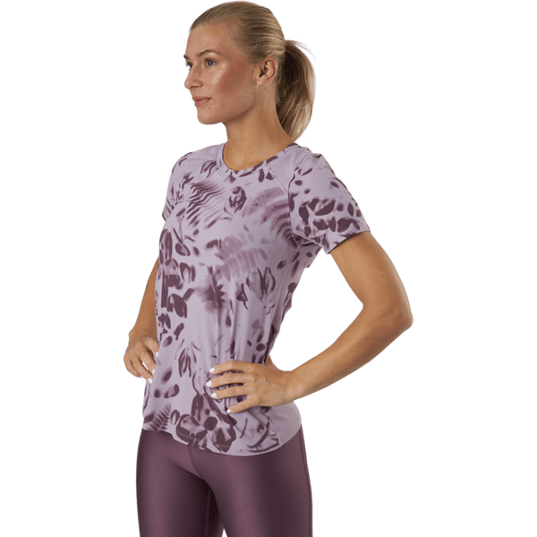Under Armour - Ua Iso-chill 200 Print Ss Mauve Pink