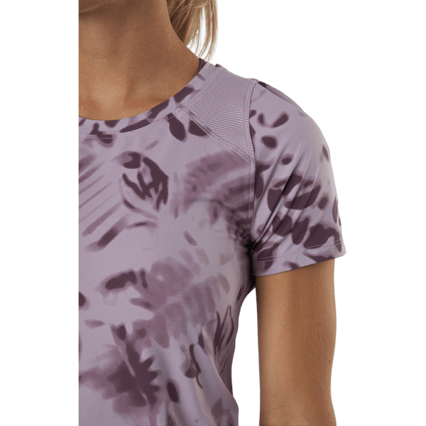 Under Armour - Ua Iso-chill 200 Print Ss Mauve Pink
