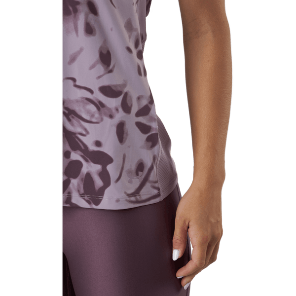 Under Armour - Ua Iso-chill 200 Print Ss Mauve Pink