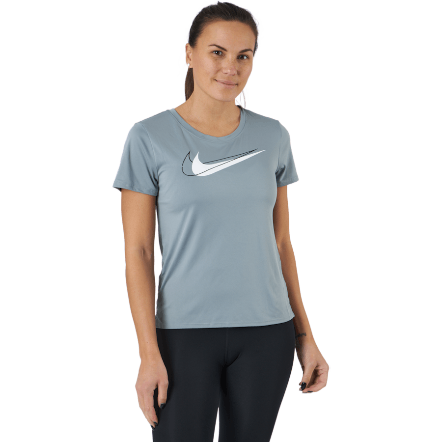 Nike - Dri-fit Swoosh Run Women's Run Particle Grey/white