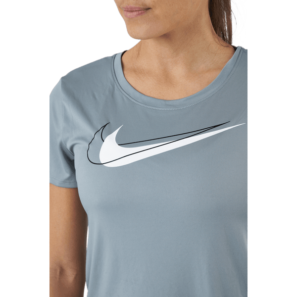 Nike - Dri-fit Swoosh Run Women's Run Particle Grey/white