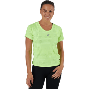 Nike - Air Dri-fit Women's Short-slee Volt/reflective Silv