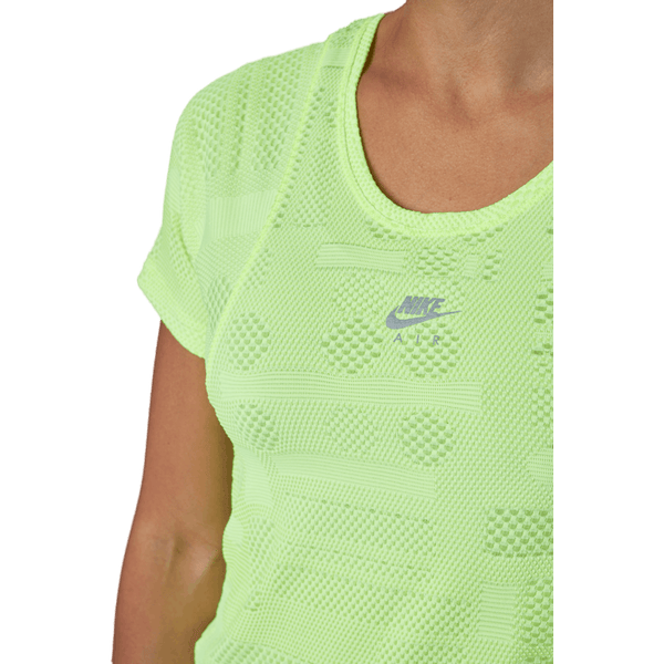 Nike - Air Dri-fit Women's Short-slee Volt/reflective Silv