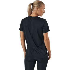 Nike - Dri-FIT One Women's Standard Fit Short-Sleeve Top BLACK/WHITE
