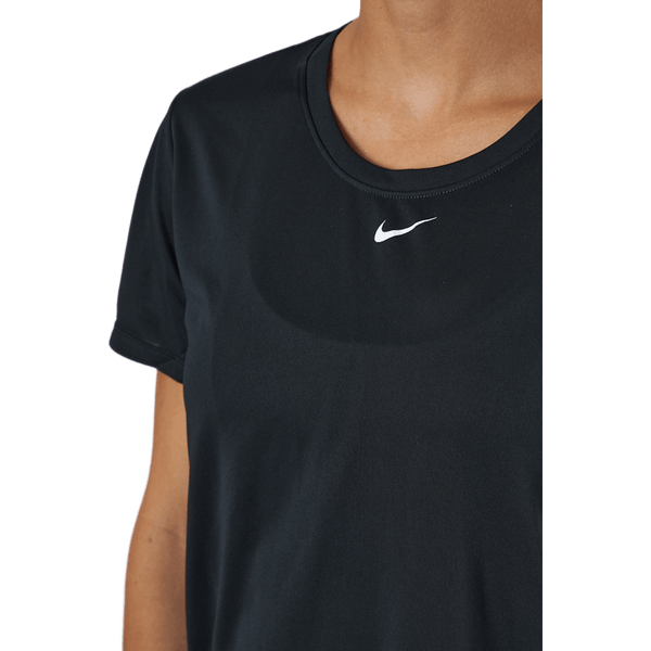 Nike - Dri-FIT One Women's Standard Fit Short-Sleeve Top BLACK/WHITE