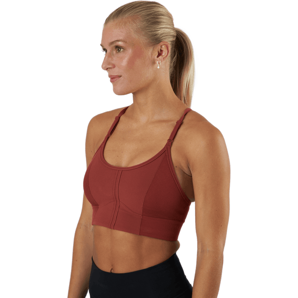Nike - Yoga Dri-fit Indy Women’s Ligh Redstone/dark Pony
