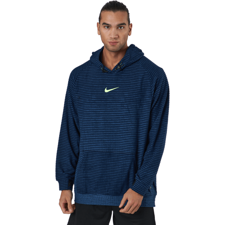 Nike - Pro Therma-fit Adv Men's Fleec Obsidian/court Blue/volt