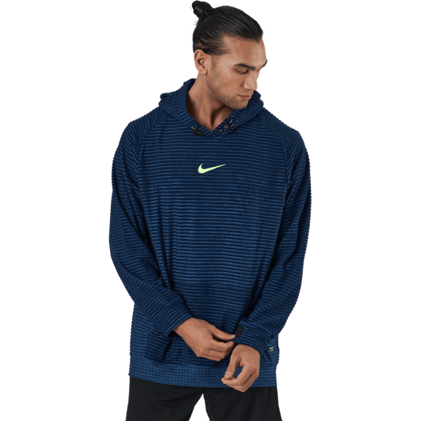 Nike - Pro Therma-fit Adv Men's Fleec Obsidian/court Blue/volt
