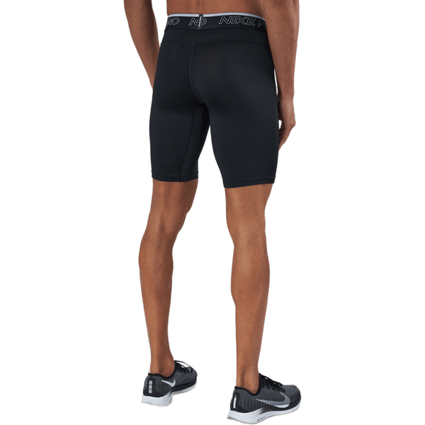 Nike - Nike Pro Dri-FIT Men's Long Shorts BLACK/WHITE