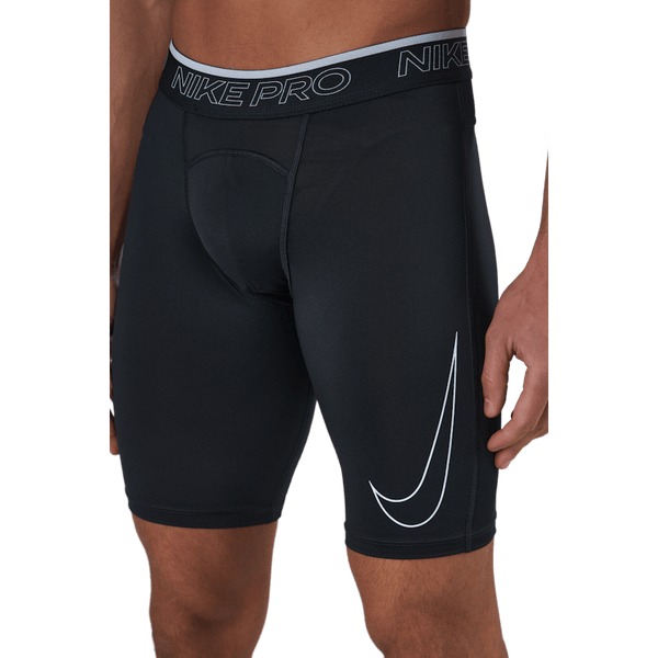 Nike - Nike Pro Dri-FIT Men's Long Shorts BLACK/WHITE