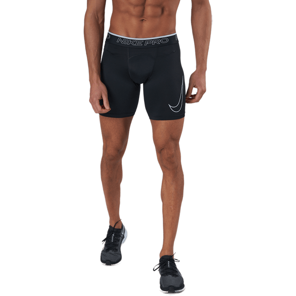 Nike - Nike Pro Dri-FIT Men's Shorts BLACK/WHITE
