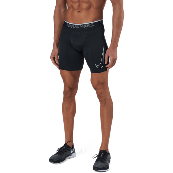 Nike - Nike Pro Dri-FIT Men's Shorts BLACK/WHITE