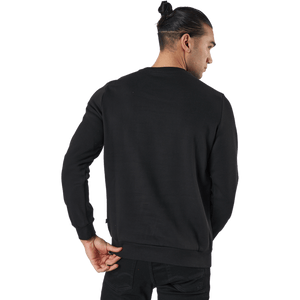 Puma - Ess Big Logo Crew Fl Puma Black