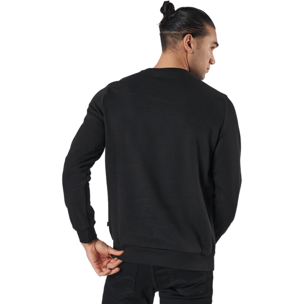 Puma - Ess Big Logo Crew Fl Puma Black