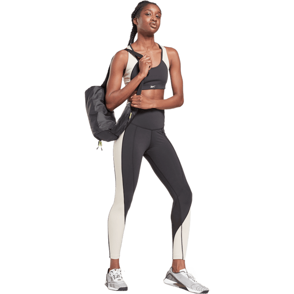 Reebok - Ts Lux Racer Bra - Cb Black/stucco