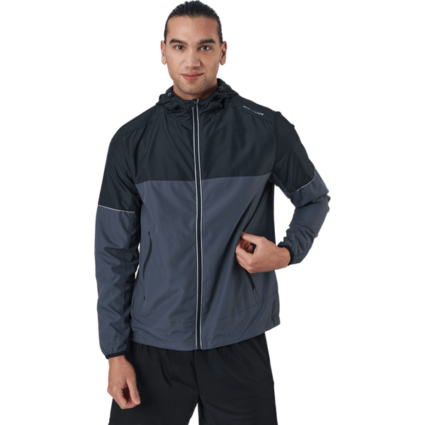 Endurance - Verbol M Running Jacket W/hood India Ink