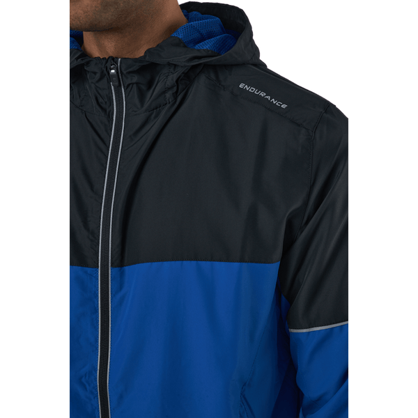 Endurance - Verbol M Running Jacket W/hood Deep Ocean