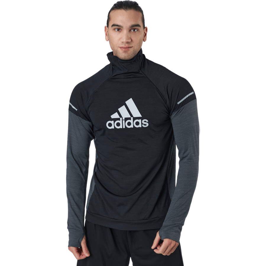 Adidas - Turtle Graphic Block Longsleev Tee Men Black / Grey Six
