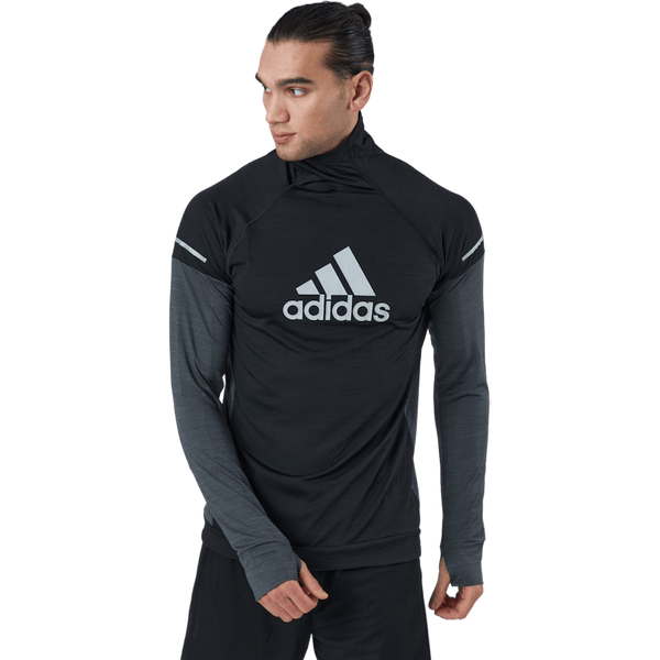 Adidas - Turtle Graphic Block Longsleev Tee Men Black / Grey Six