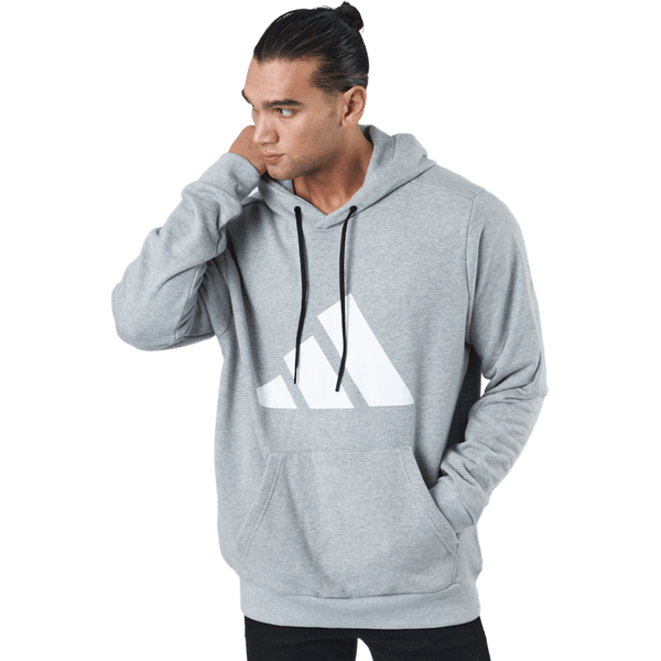 Adidas - Sportswear Future Icons Three Bar Hoodie Medium Grey Heather