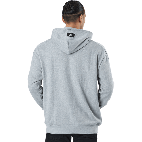Adidas - Sportswear Future Icons Three Bar Hoodie Medium Grey Heather