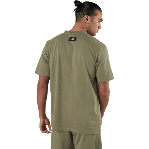 Adidas - Sportswear Future Icons Three Bar Tee Orbit Green