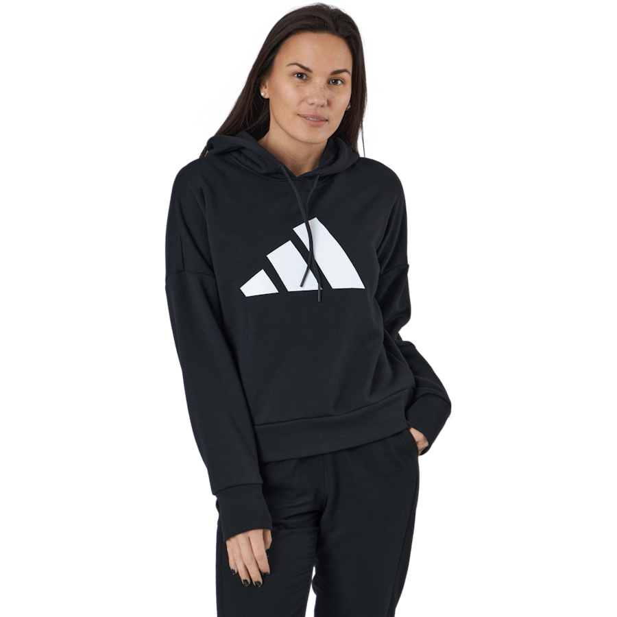 Adidas - Sportswear Three Bar Hoodie Black
