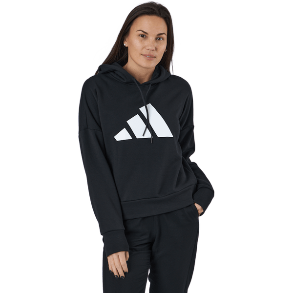 Adidas - Sportswear Three Bar Hoodie Black