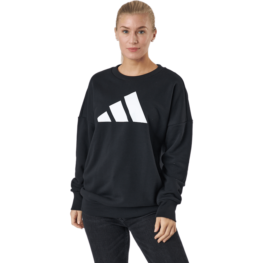 Adidas - Sportswear Three Bar Sweatshirt Black