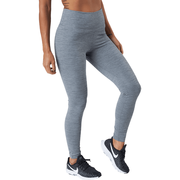 Nike - Dri-FIT One Women's Mid-Rise Leggings IRON GREY/HTR/WHITE