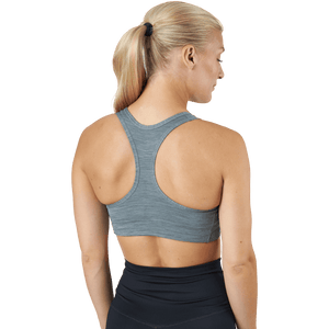 Nike - Swoosh Women's Medium-Support 1-Piece Pad Sports Bra SMOKE GREY/HTR/BLACK