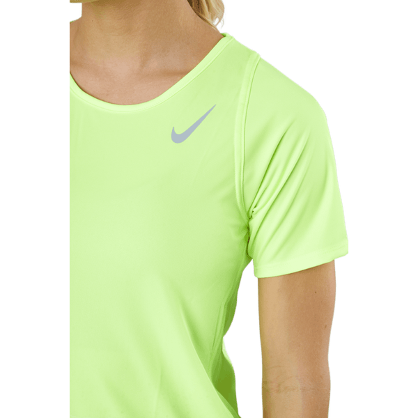 Nike - Dri-fit Race Women's Short-sle Volt/reflective Silv