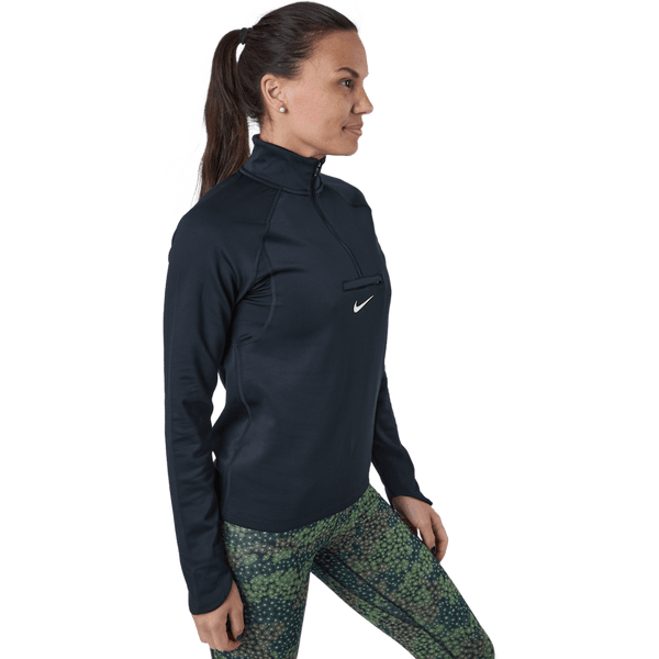 Nike - Nike Dri-fit Element Women's T Black/dk Smoke Grey/white