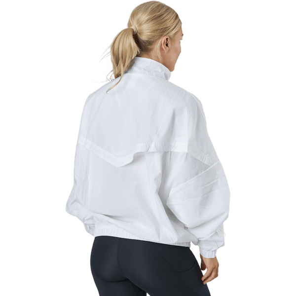 Nike - Sportswear Essential Windrunner Women's Woven Jacket WHITE/WHITE/BLACK