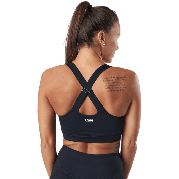 ICIW - Scrunch Sports Bra Black