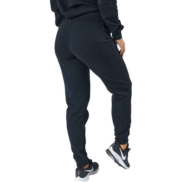 Nike - Sportswear Club Fleece Women's Mid-Rise Pants BLACK/WHITE