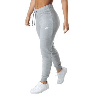 Nike - Sportswear Club Fleece Women's Mid-Rise Pants DK GREY HEATHER/WHITE