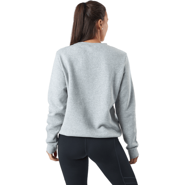 Nike - Sportswear Club Fleece Women's Crew DK GREY HEATHER/WHITE
