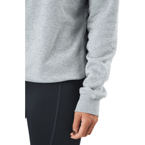 Nike - Sportswear Club Fleece Women's Crew DK GREY HEATHER/WHITE