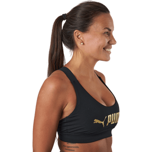 Puma - Mid Impact Puma Fit Bra Puma Black-metallic Puma
