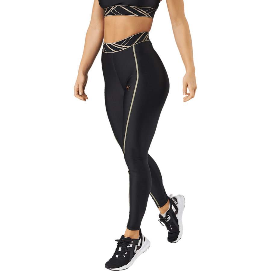 Puma - Deco Glam High Waist Full Tigh Puma Black-deco Glam