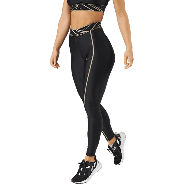 Puma - Deco Glam High Waist Full Tigh Puma Black-deco Glam
