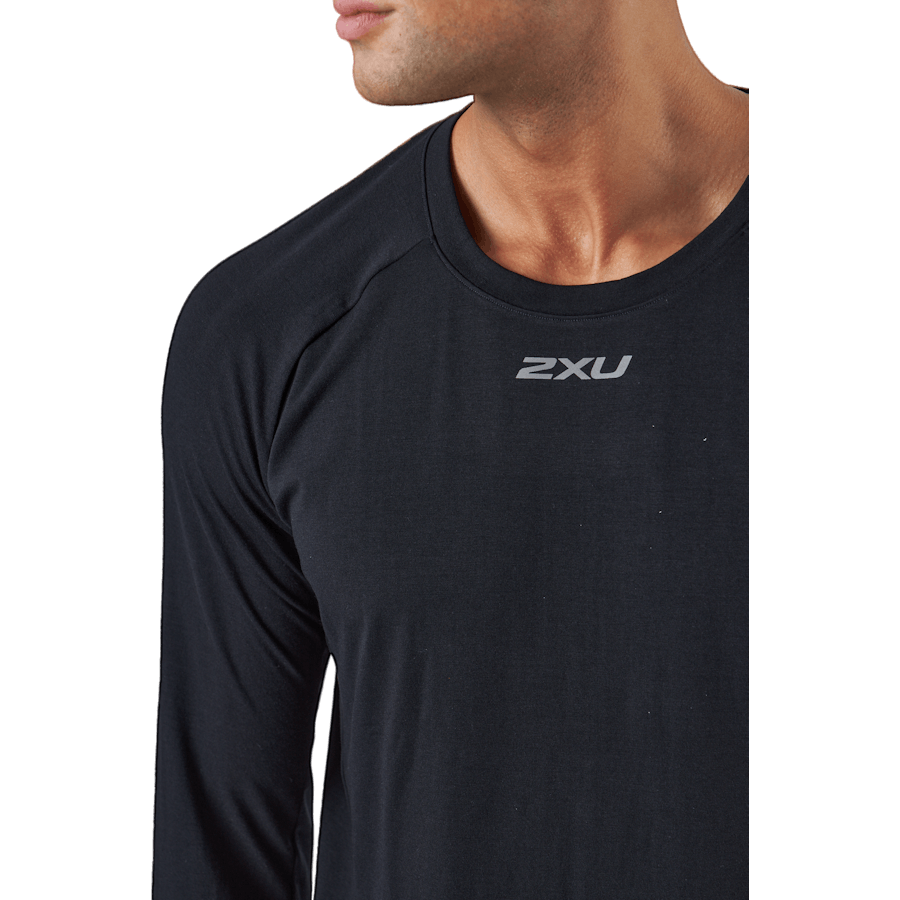 2XU - Ignition Base Layer L/s Black/silver Reflective