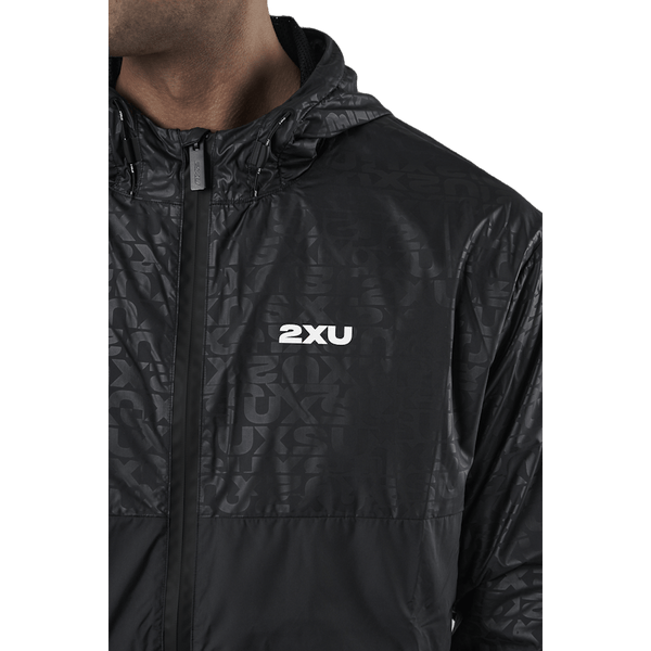 2XU - Motion Windbreaker Embossed Monogram/slvr Reflect